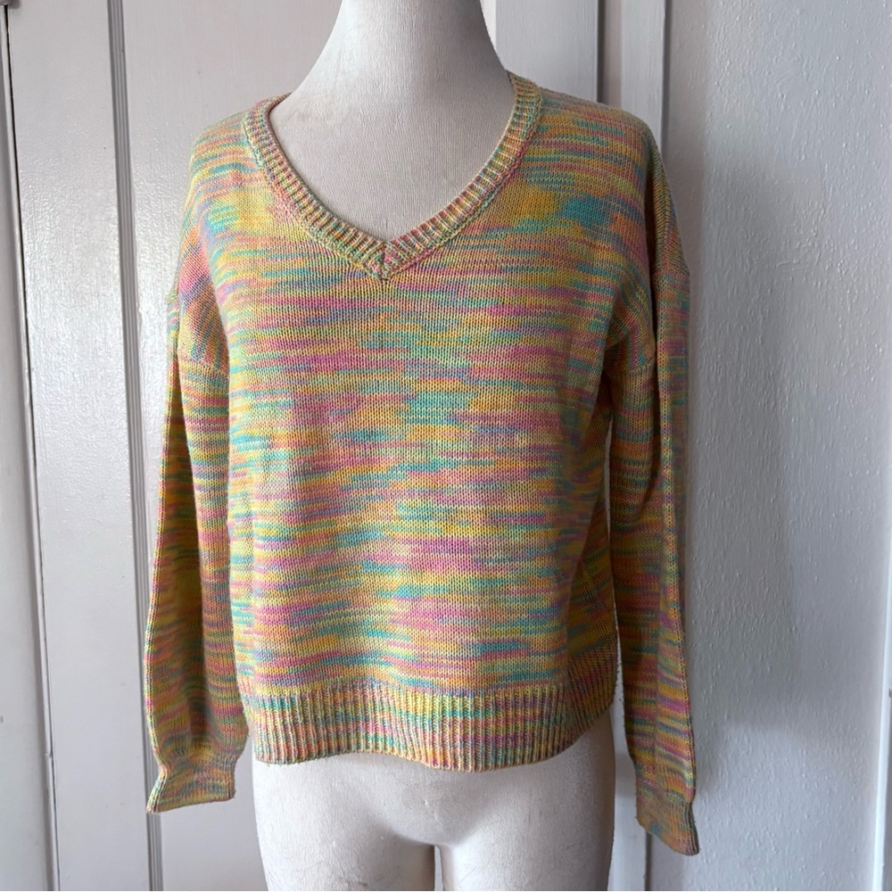 Sage & Oak Women's Multicolor Pullover Sweater ~ sz Small
